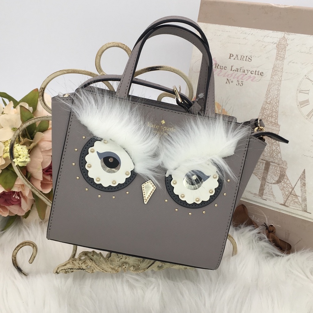 Kate Spade Owl Mini Hadlee NWT RARE